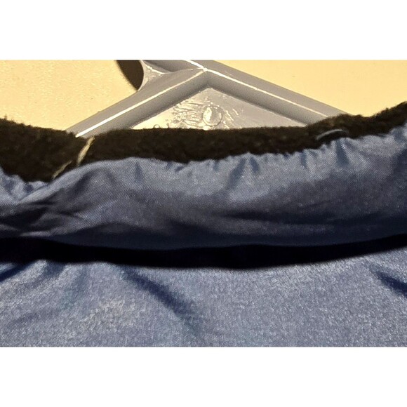 VTG Gap Puffer Vest Down Filled Warmest Mens L Blue Full Zip Lined 90s 1999 EUC - Picture 5 of 8